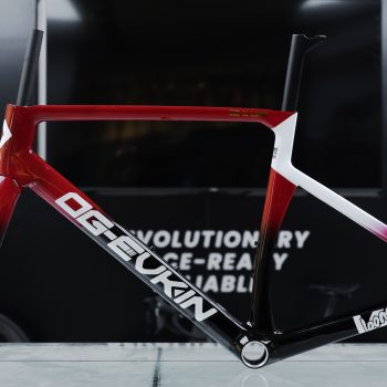 Og Evkin Loong Road Bike Frame Disc đỏ Trắng 4