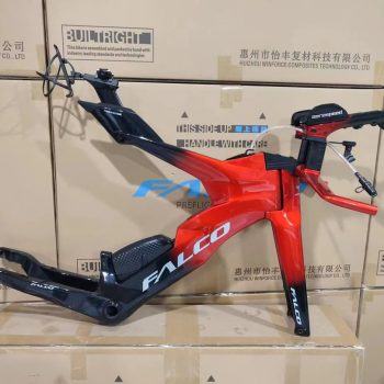 Falco Fm135 Tt Triathlon Đen Đỏ Bóng